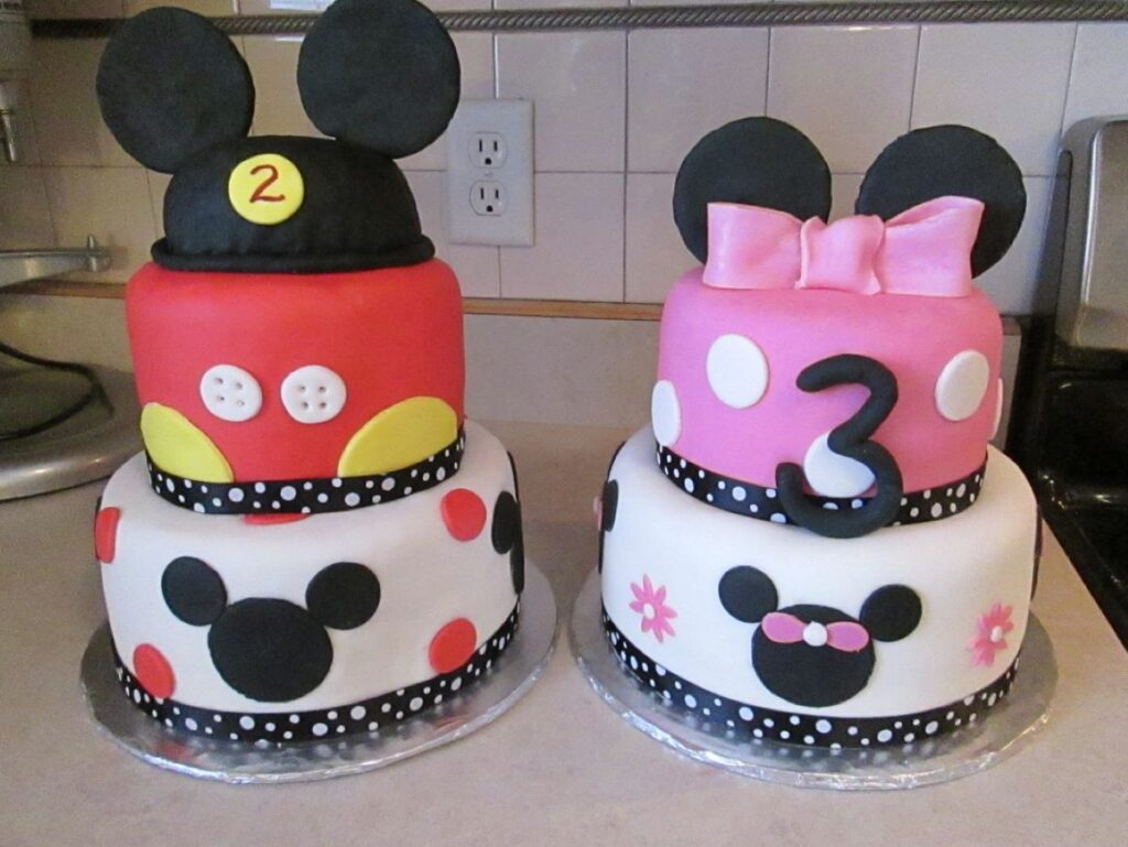 minnie mouse birthday cake